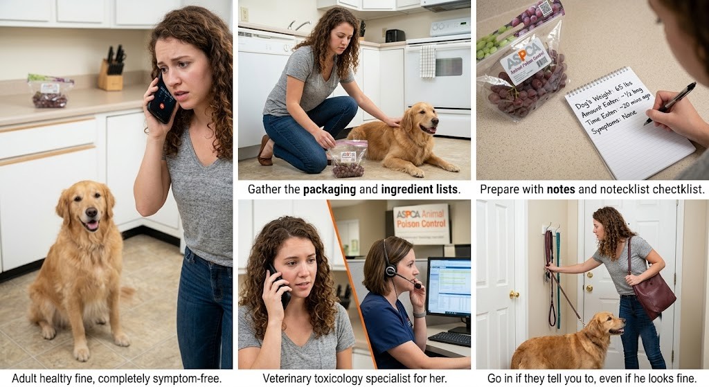 Dog Ate Something Toxic but Seems Fine What Now