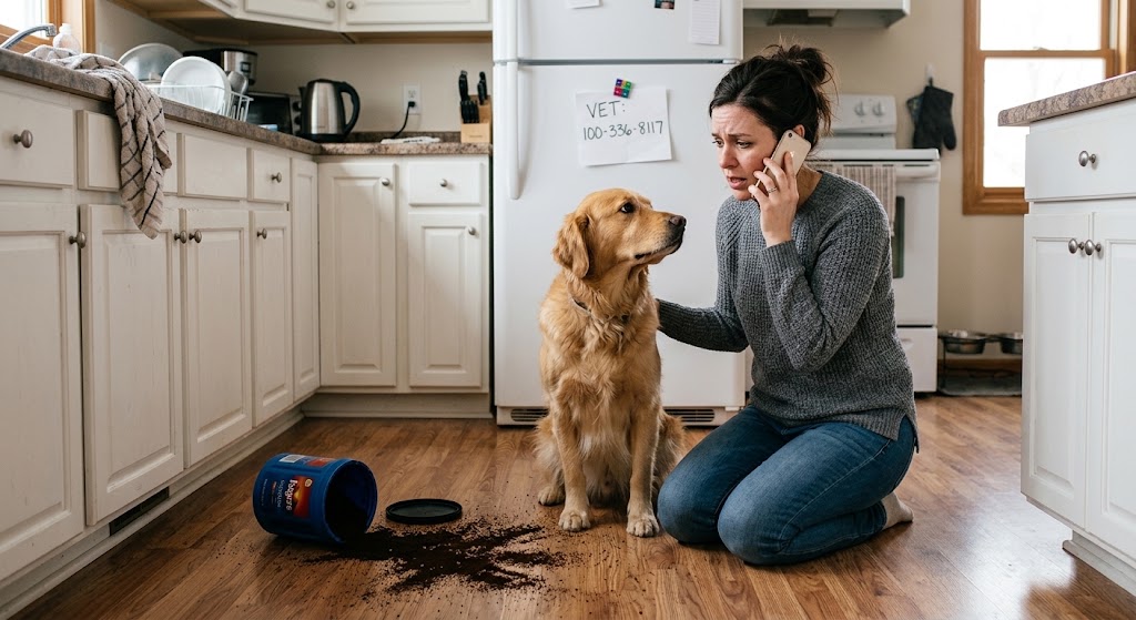My Dog Ate Coffee Grounds: What to Do Right Now