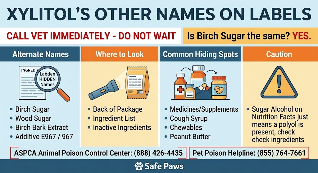 Xylitol's Other Names on Labels Birch Sugar and More