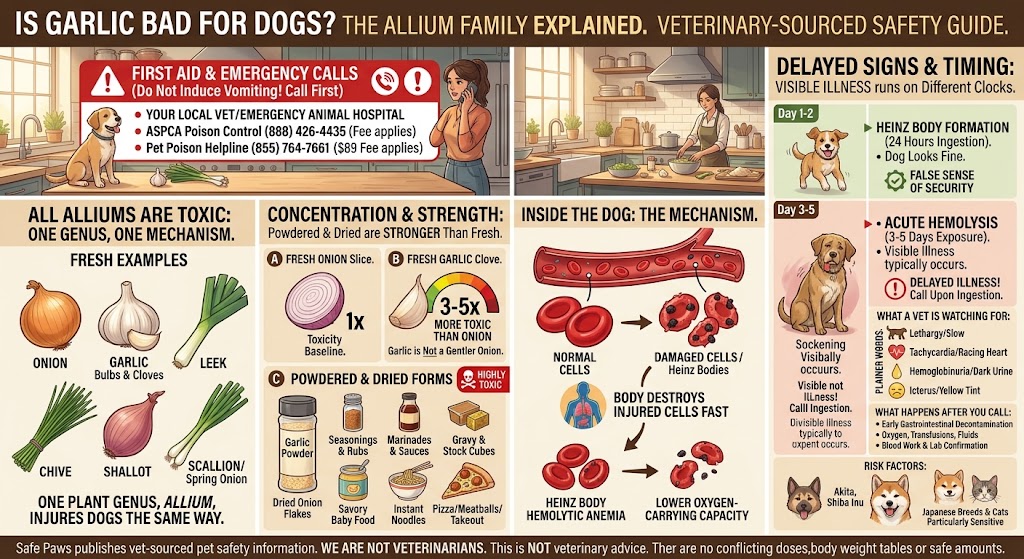 Is Garlic Bad for Dogs The Allium Family Explained